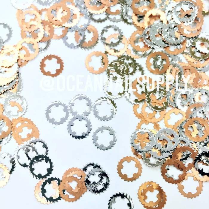 Japanese Decoration Thin Frame [Gear] #8 - OceanNailSupply