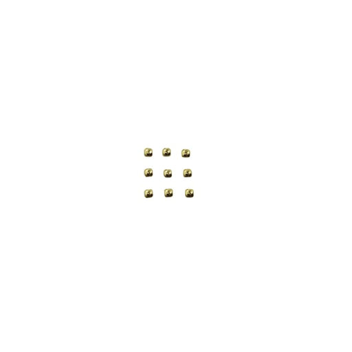 Japanese Stud Square Solid [GOLD] - OceanNailSupply