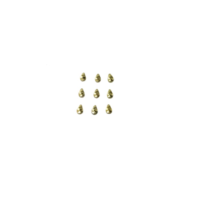 Japanese Stud Teardrop Solid [GOLD] - OceanNailSupply