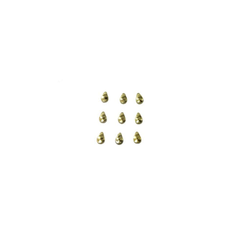 Japanese Stud Teardrop Solid [GOLD] - OceanNailSupply