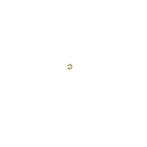 Japanese Studs C Shape [Gold] - Oceannailsupply