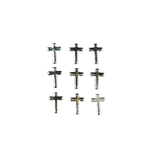 Japanese Studs Cross [SILVER] - OceanNailSupply