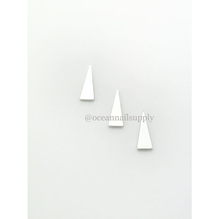 Japanese Studs - Long Flat Triangle - OceanNailSupply