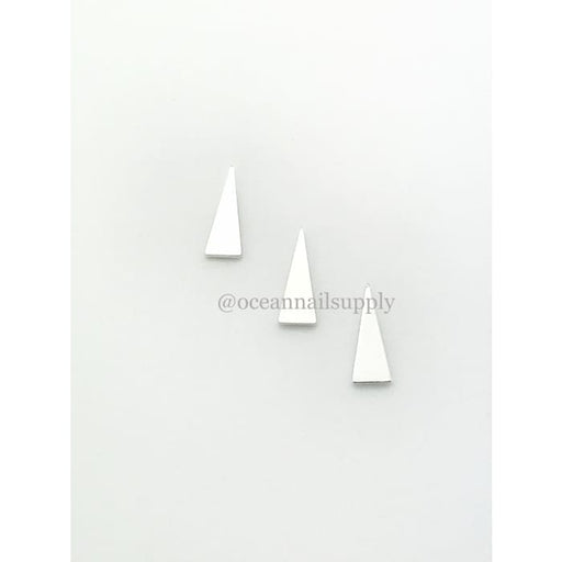 Japanese Studs - Long Flat Triangle - OceanNailSupply