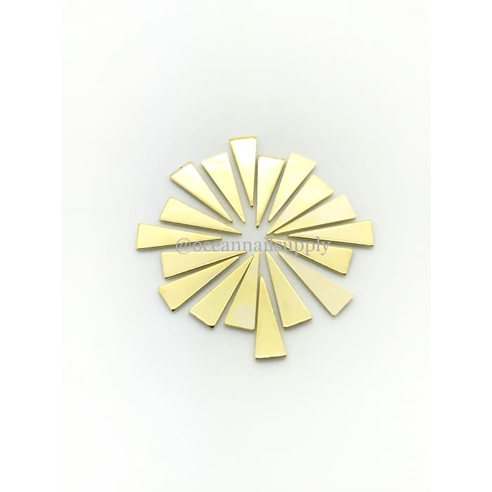 Japanese Studs - Long Flat Triangle - OceanNailSupply