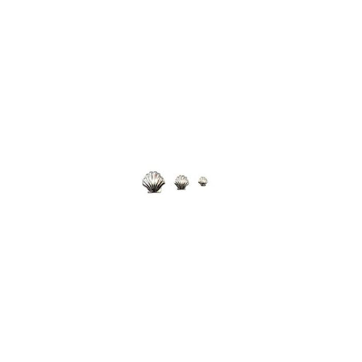 Japanese Studs Seashell [Silver] - Oceannailsupply