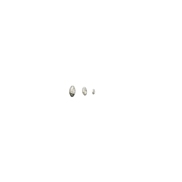 Japanese Studs Texture Leaf [SILVER] - OceanNailSupply