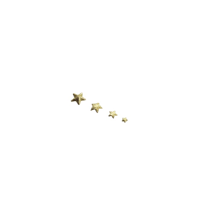 Japanese Studs Texture Star [GOLD] - OceanNailSupply