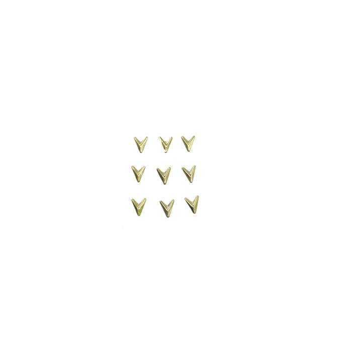 Japanese Studs V [Gold] - Oceannailsupply