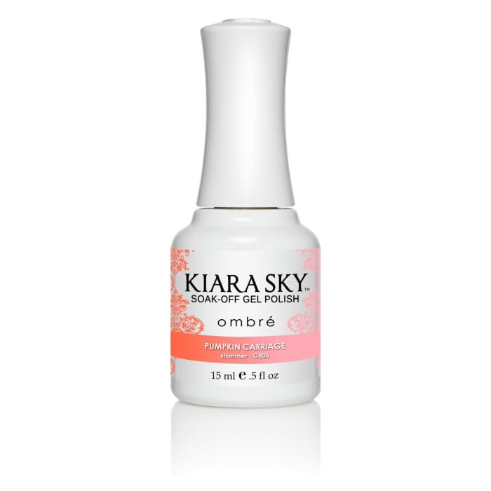 Kiara Sky Ombre GEL POLISH - G806 PUMPKIN CARRIAGE - OceanNailSupply