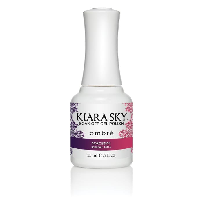 Kiara Sky Ombre GEL POLISH - G816 SORCERESS - OceanNailSupply