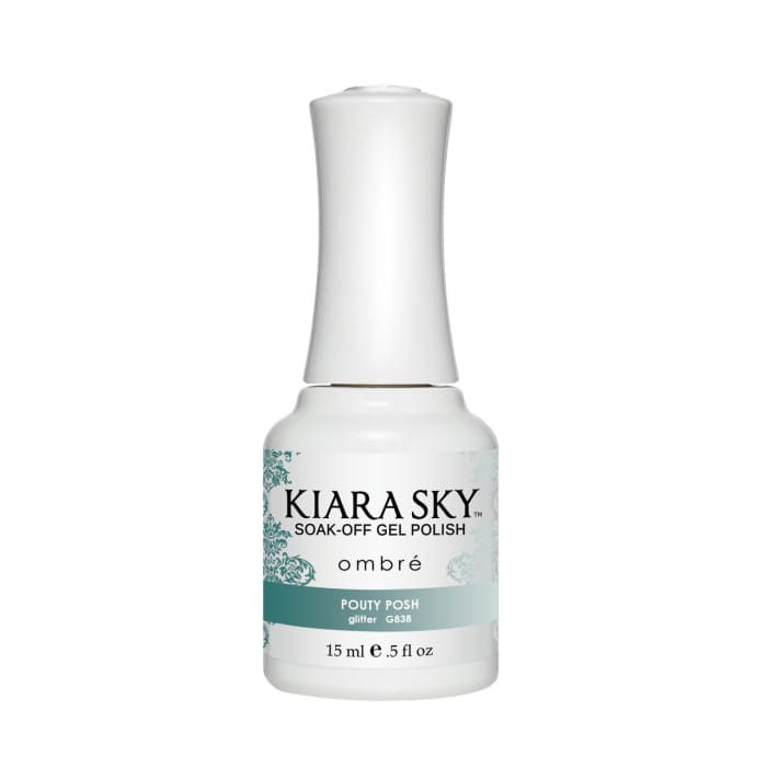 Kiara Sky Ombre GEL POLISH - G838 POUTY POSH - OceanNailSupply