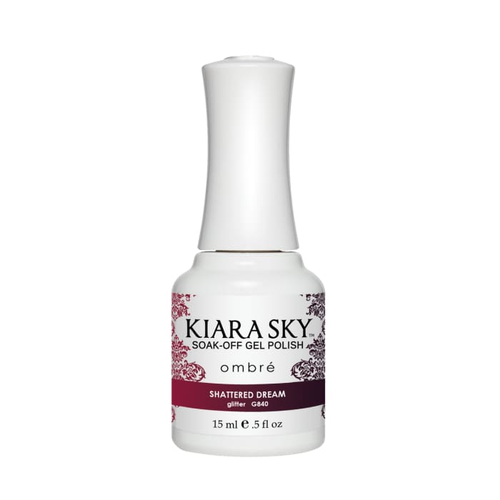 Kiara Sky Ombre GEL POLISH - G840 SHATTERED DREAM - OceanNailSupply