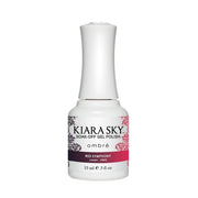 Kiara Sky Ombre GEL POLISH - G842 RED SYMPHONY - OceanNailSupply