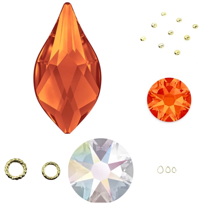 Mini Nail kit - Fire Opal - OceanNailSupply