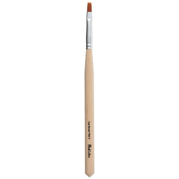 NAIL LABO GEL BRUSH FLAT #4 - OceanNailSupply