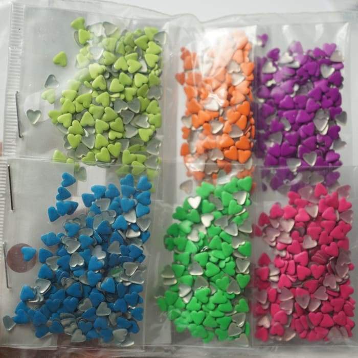 Neon stud mixed packs - OceanNailSupply