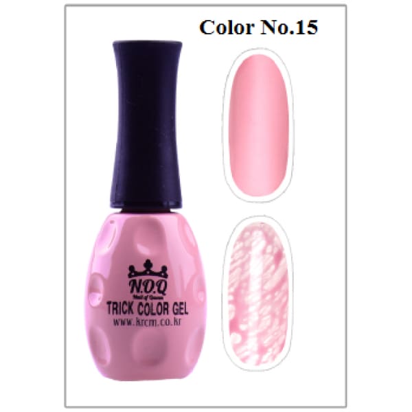 NOQ TRICK color and clear gel polish - OceanNailSupply