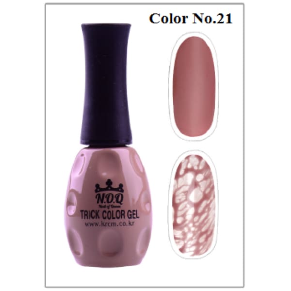 NOQ TRICK color and clear gel polish - OceanNailSupply