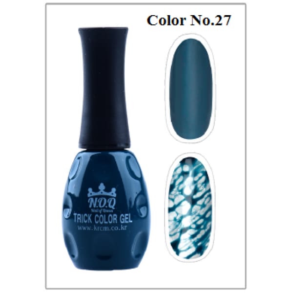 NOQ TRICK color and clear gel polish - OceanNailSupply