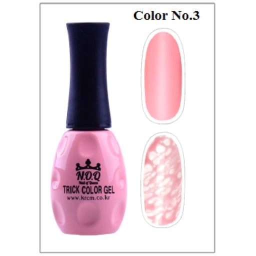 NOQ TRICK color and clear gel polish - OceanNailSupply