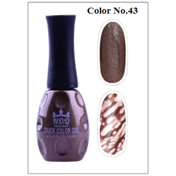 NOQ TRICK color and clear gel polish - OceanNailSupply