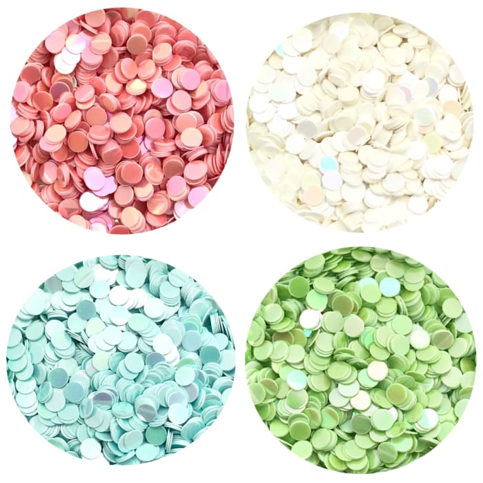 Ocean AB Glitter Dots - OceanNailSupply