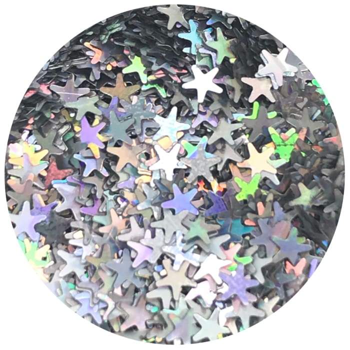 Ocean Holographic Star Glitter - OceanNailSupply
