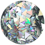 Ocean Holographic Triangle Glitter - OceanNailSupply