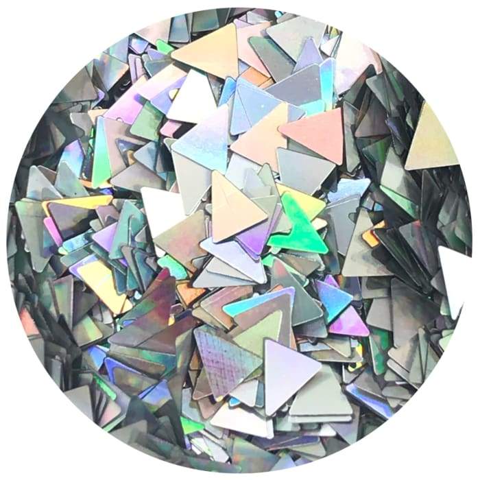 Ocean Holographic Triangle Glitter - OceanNailSupply