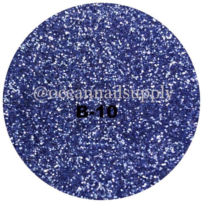 Ocean Metallic Glitter Collection - Blue - OceanNailSupply