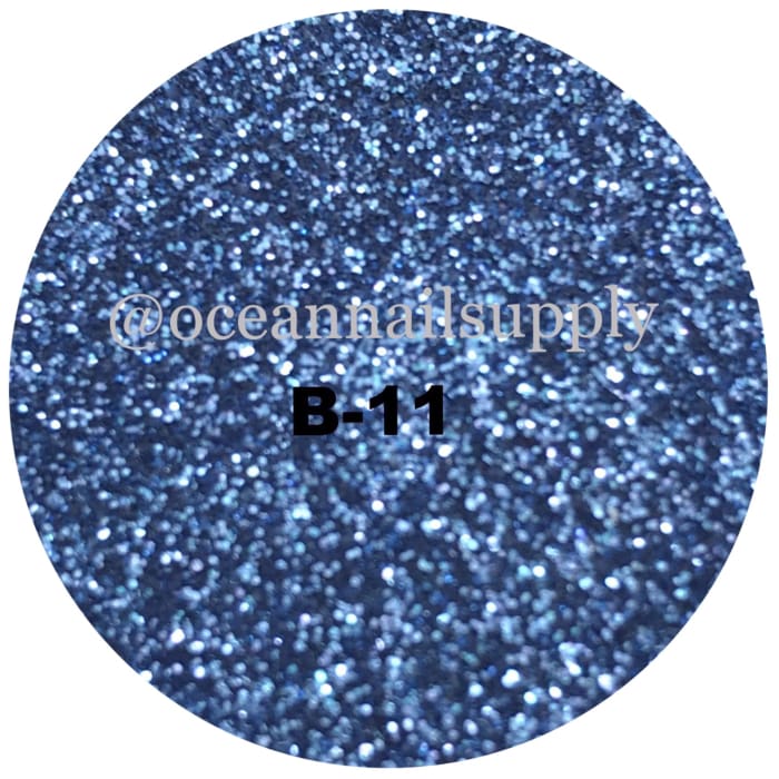 Ocean Metallic Glitter Collection - Blue - OceanNailSupply