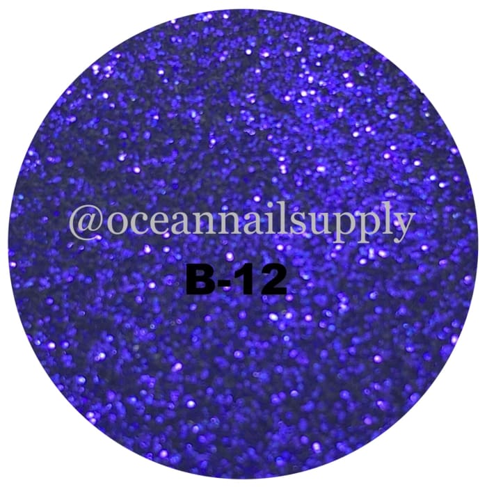 Ocean Metallic Glitter Collection - Blue - OceanNailSupply