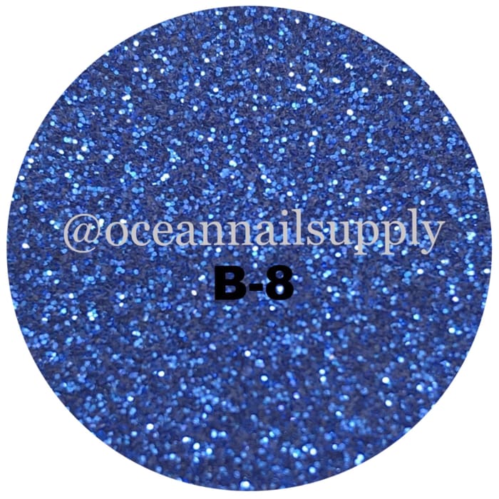Ocean Metallic Glitter Collection - Blue - OceanNailSupply
