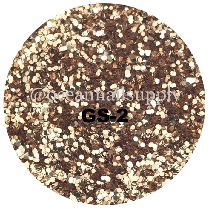 Ocean Metallic Glitter Collection - Gold + Silver - OceanNailSupply