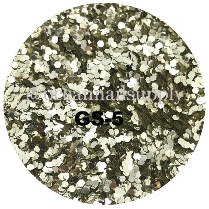 Ocean Metallic Glitter Collection - Gold + Silver - OceanNailSupply