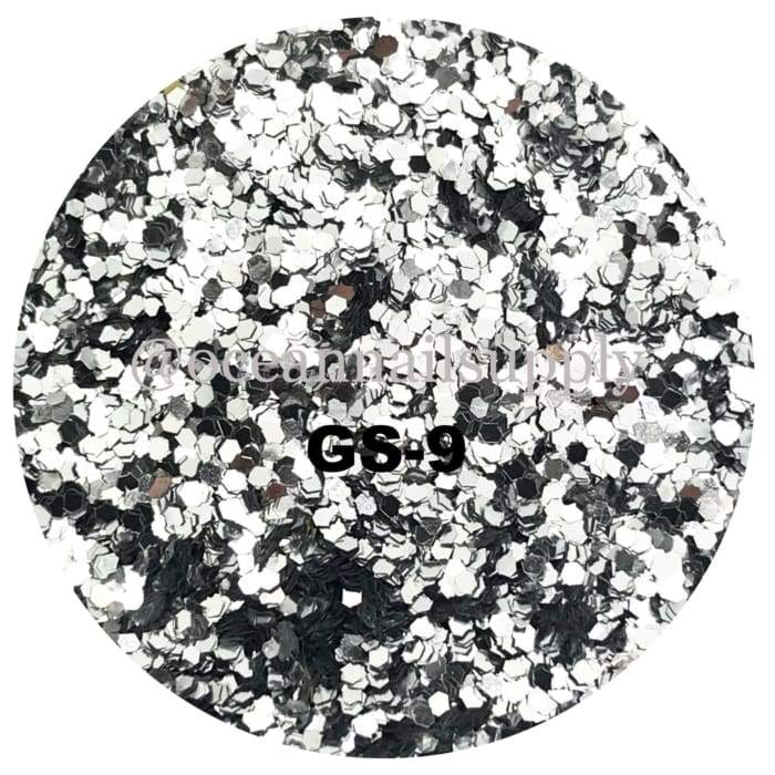 Ocean Metallic Glitter Collection - Gold + Silver - OceanNailSupply