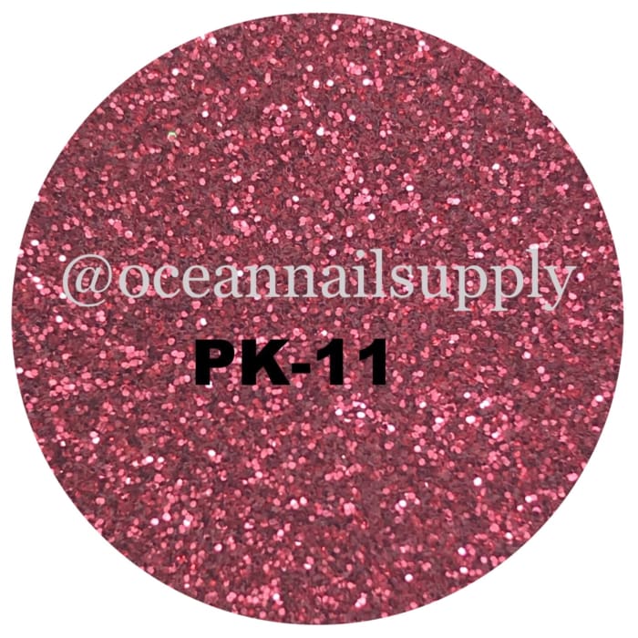 Ocean Metallic Glitter Collection - Pink - OceanNailSupply