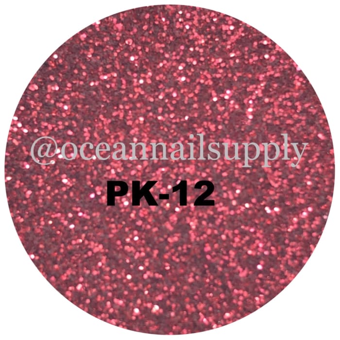 Ocean Metallic Glitter Collection - Pink - OceanNailSupply