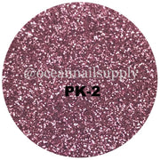 Ocean Metallic Glitter Collection - Pink - OceanNailSupply
