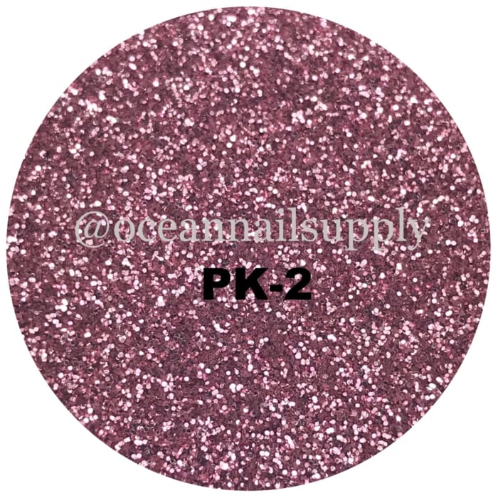 Ocean Metallic Glitter Collection - Pink - OceanNailSupply