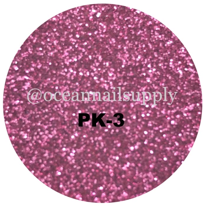 Ocean Metallic Glitter Collection - Pink - OceanNailSupply