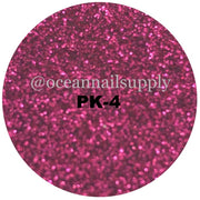 Ocean Metallic Glitter Collection - Pink - OceanNailSupply