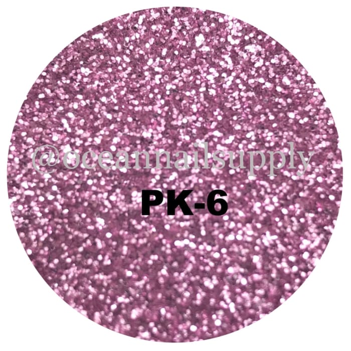 Ocean Metallic Glitter Collection - Pink - OceanNailSupply