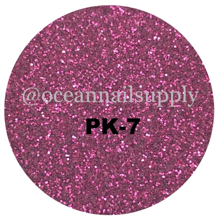 Ocean Metallic Glitter Collection - Pink - OceanNailSupply
