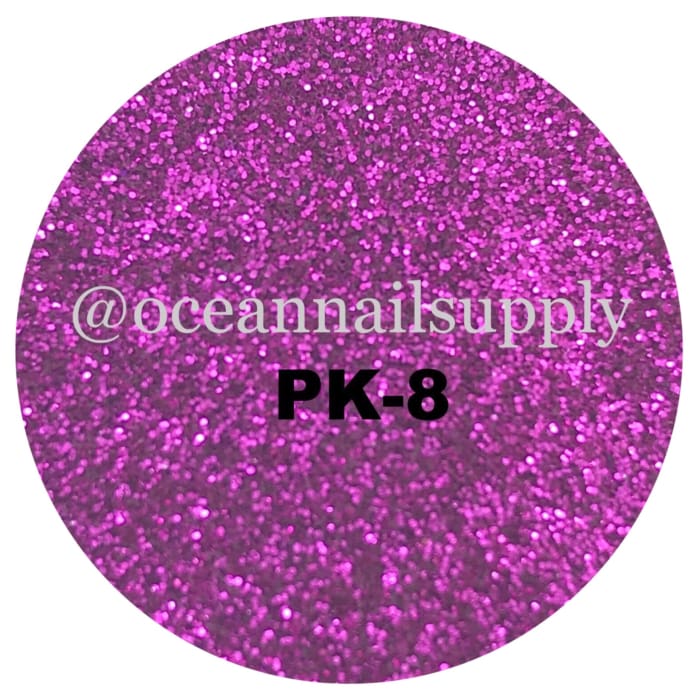 Ocean Metallic Glitter Collection - Pink - OceanNailSupply