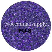 Ocean Metallic Glitter Collection - Purple - OceanNailSupply