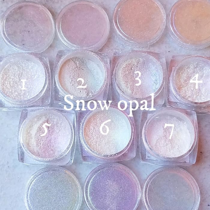 Ocean Snow Opal Dust Collection 1 - OceanNailSupply