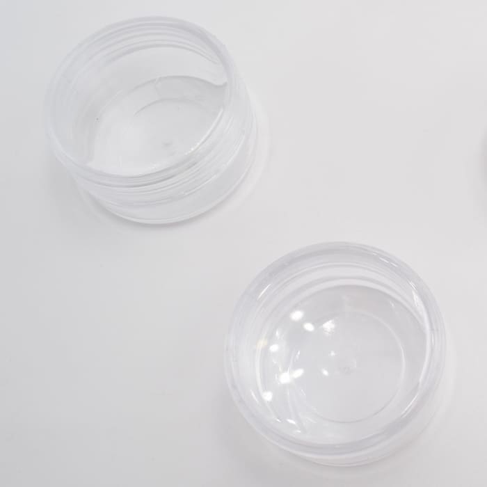 Plastic Case Storage with 12 Jars - OceanNailSupply