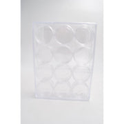 Plastic Case Storage with 12 Jars - OceanNailSupply